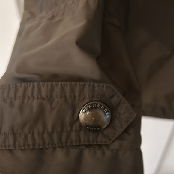 XS Burberry Brit HOODED raincoat windbreaker - Picture 5 of 6
